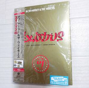 送料160 ボブ マーリー＆ザ ウェイラーズ エクソダス40 限定盤 SHM-CD 3枚 帯付 美品 グッズ BOB MARLEY