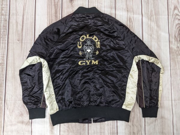 GOLD GYM スカジャン-