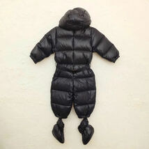 【MONCLER モンクレール】新品本物ベビー 9-12M 未使用品 ベルト＆シューズ付き ネイビーダウンカバーオール 70cm80cm アメリカ購入_画像3