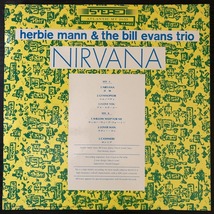 美品 プロモ 見本盤 / ハービー・マン、ビル・エヴァンス「NIRVANA」涅槃 / HERBIE MANN / BILL EVANS / レア盤_画像4