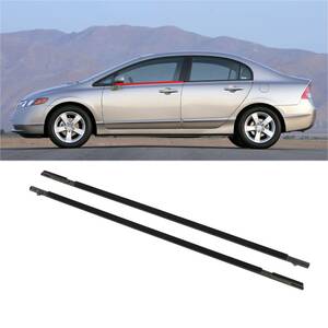 ★ホンダ 純正 未使用 シビック FD1 FD2 FD3 フロントドア モールディングASSY 左右セット R L ドアー Honda Civic front door molding★