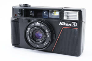 【ジャンク】 Nikon L35 AD Point & Shoot 35mm f2.8 Film Camera ニコン コンパクトフィルムカメラ 1019 2520