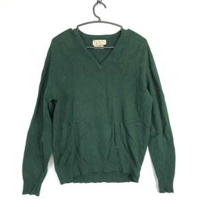 Алан Пейн сделан в Англии V -neck Sweater Green 44 размер 70 -х 80 -х годов