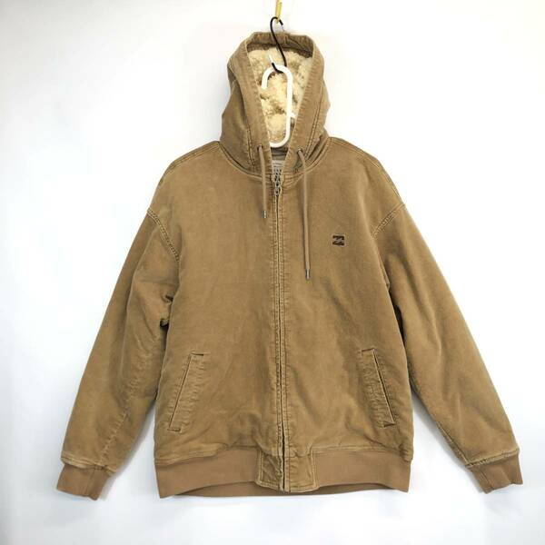 ビラボン BILLABONG ベロアパーカー BA014758 中綿入り Mサイズ