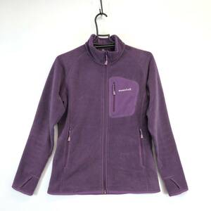  Mont Bell Mont-bell fleece jacket klima plus 100 jacket purple Women's 1106592 M size 