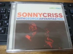 SONNY CRISS WITH GEORGE ARVANITAS TRIO FRESH SOUND 廃盤 CD ソニー クリス ジョルジュ アルヴァニタス 1974年イタリア ライブ