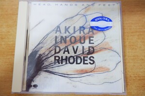 CDk-0176 Akira Inoue, David Rhodes / Head, Hands And Feet
