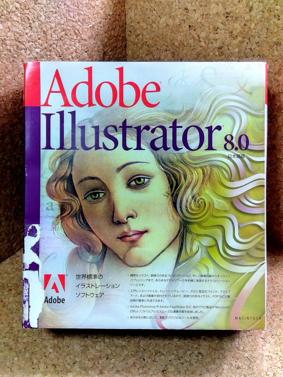 Adobe Illustrator 8.0 For Macintosh- CD And serial Number | eBay