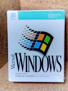 [ нераспечатанный товар ]Microsoft Windows3.1 CD-ROM версия 