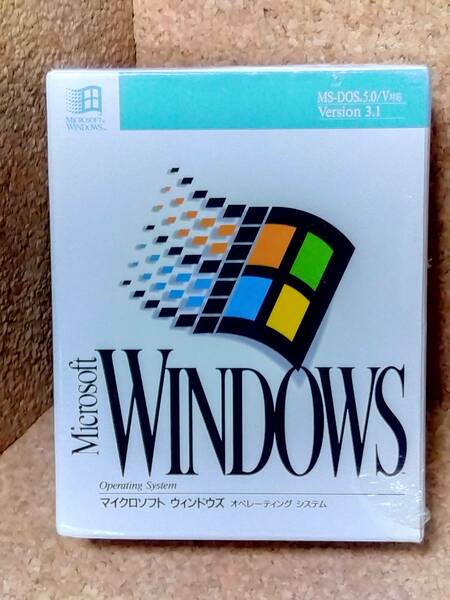 【未開封品】Microsoft Windows3.1 CD-ROM版