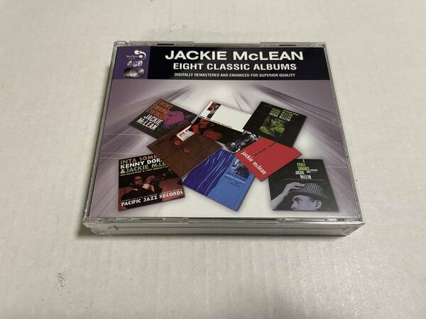 輸入盤 8 CLASSIC ALBUMS　Eight CLASSIC ALBUMS CD ジャッキー・マクリーン RGJCD290　H89-10.　中古