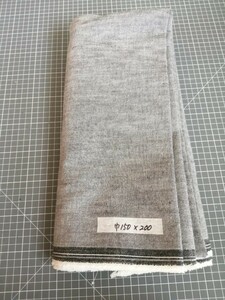  Denim cloth gray width 150x200