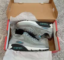 H22【特価/Used/入手困難】NIKE AIR MAX 90 WOLF GREY/COOL GREY//Jordan sb force atmos AIRMAX dunk acg supreme 1 2 4 95 97 90 _画像10