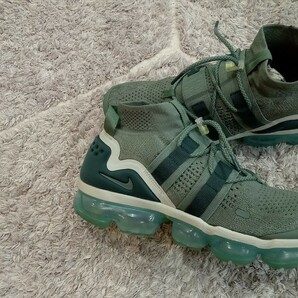 2H18【特価/Used/良品/入手困難】NIKE AIR VAPORMAX FK UTILITY GREEN/Jordan sb force atmos AIRMAX dunk acg supreme 1 2 4 95 97 90 の画像10