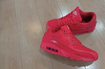 H23【特価/Used/入手困難】NIKE AIR MAX 90 ESSENTIAL UNIVERSITY RED/WHITE/Jordan sb force atmos AIRMAX dunk acg supreme 1 2 4 95 97 _画像9