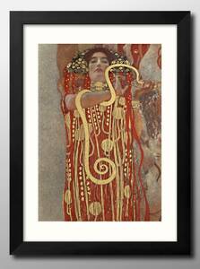 Art hand Auction 1327■Kostenloser Versand!! Kunstplakat, Gemälde im A3-Format, Gustav Klimt-Illustration, skandinavisches mattes Papier, Residenz, Innere, Andere