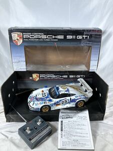 PORSCHE 911 GT1 ラジコン ポルシェ　モリガング　ジャンク　レーシングカー 010-0029