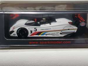 новый товар 1/43 Spark SPARK Peugeot 905 No.5 Le Mans 1991 Driver :M. Baldi - P. Alliot - J.-P. Jabouille Peugeot Ла Манш 