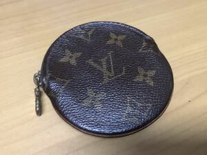 正規品 LOUIS VUITTON ルイヴィトン モノグラム ポルトモネ ロン コインケース 小銭入れ 財布 丸型