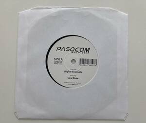  prompt decision not for sale Novelty personal computer music Club DIGITAL ENSEMBLE VIRAL CODE 7 -inch peace mono EP record 