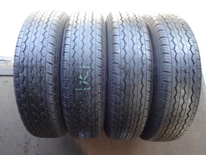 ●2021年●夏用4本【145/80R13 88/86L】5.5分山◆ブリヂストン RD-613 STEEL（AB4118） 