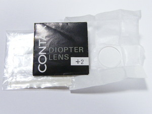 ◎ CONTAX 視度補正レンズ DIOPTER LENS FL +2 遠視用 京セラ ヤシカ コンタックス MF一眼レフカメラ用