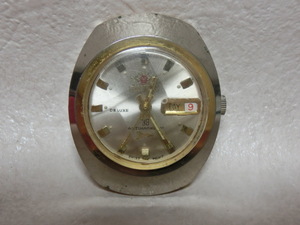 【№7110-O6002U】中古：BRITIX アナログ 手巻きメンズ　自動巻き　腕時計