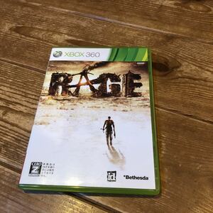 【Xbox360】 Rage レイジ　XBOX360 ソフト 起動確認済