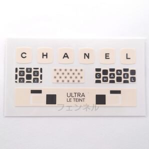 シャネル CHANEL 本物 ノベルティ パソコン キーボード ノート ステッカー シール ULTRA LE TEINT ビジネス