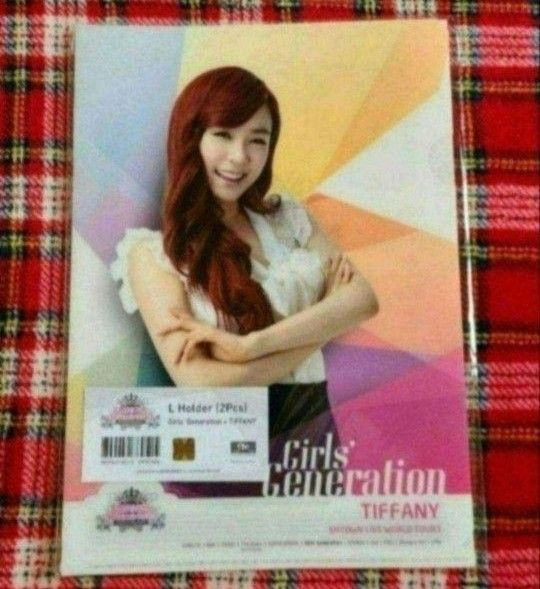 少女時代 ティファニー SMTOWN ソウル 限定 クリアファイルセット