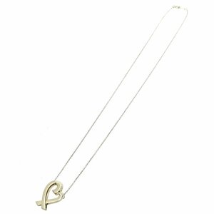 TIFFANY&Co. ティファニー シルバー パロマピカソ ラビングハート ネックレス 4.8g 925刻印 206027 ネックレス