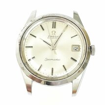 【1円スタート】【訳あり品】OMEGA オメガ シーマスター SS シルバー文字盤 自動巻き メンズ腕時計 203770_画像1