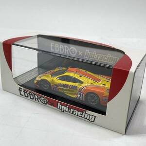 1円～ 6T812310008 EBBRO エブロ HPI YELLOW CORN Mclaren F1 GTR JGTC 2001 ＃21 ミニカー 44672 コレクション 当時物