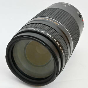 【Ⅲ型】Canon キヤノン EF 75-300mm F4-5.6 Ⅲ USM 動作確認済 現状品 望遠ズーム レンズ