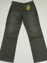 新品LeeリーVintageChinos[チノーズ]ミリタリートラウザースMグリーンUsedWash\11000/41カーキ_画像2