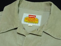 希少品LEVISリーバイスWHITE LEVIS[70505]CorduroyJacketコーデュロイジャケット38(M)ベージュ_画像5