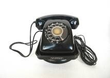 昔の黒電話　600ーA２　スタンド　セット　1967年もの_画像1