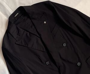  new goods Tagliatore close year of model black group TAGLIATORE size 44 S~M tailored jacket cotton cotton Italy made 