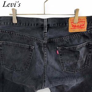 163 リーバイス　501 w34 アメリカ古着　ブラック　ジーンズ　デニムパンツ　ボタンフライ　Levis 1円　メンズ