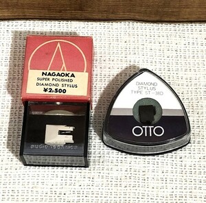 b16★送料185円★OTTO SANYO ST-38D TP-M5★audio-technica オーディオテクニカ VM8-7D★レコード 交換針 2点セット