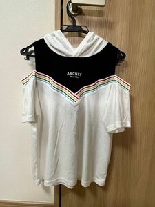 pink latte T shirt 女性(小学高学年) サイズM