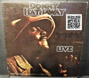 レア盤-Soul_Funk-USオリジナル★Donny Hathaway - Live[LP, '72:ATCO Records - SD 33-386]