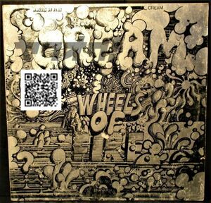 レア盤-モノラル-マト_1/1/1/1-UKオリジナル★Cream - Wheels Of Fire[2 x LP, '68:Polydor - 582 031/2, Mono]