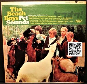 レア盤-モノラル-東部プレス-USオリジナル★The Beach Boys - Pet Sounds[LP, '66:Capitol Records T 2458, Mono, Scranton Pressing]