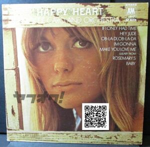 レア盤-Soft_Rock-USオリジナル★Nick De Caro And Orchestra - Happy Heart[LP, '69:A&M Records - SP 4176, A&M Records - SP-4176]