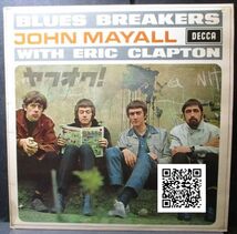 レア盤-Blues_Rock-2P/2P-UK_ステレオ原盤-1st?ジャケ★John Mayall With Eric Clapton- Blues Breakers[LP,'69:Decca - SKL 4804,Unboxed]_画像1
