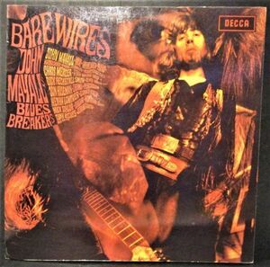 レア盤-Blues_Rock-Mick Taylor-UKオリジナル★John Mayall's Bluesbreakers - Bare Wires[LP, '68:Decca - SKL 4945]