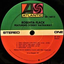 レア盤-Soul-US Org★Roberta Flack Featuring Donny Hathaway - Roberta Flack Featuring Donny Hathaway[LP, '80:Atlantic - SD 16013]_画像4
