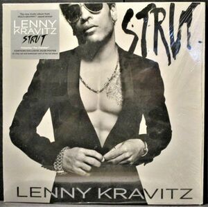 レア盤-Indies_Alternative-ポスター付属-EUオリジナル★Lenny Kravitz - Strut[2 x LP, '14:Roxie Records - ROX001VL]