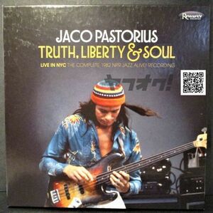 レア盤-Jazz-USオリジナル★Jaco Pastorius - Truth,Liberty & Soul[3 x LP,'17:Resonance Records - HLP-9027,Limited Edition, Numbered]